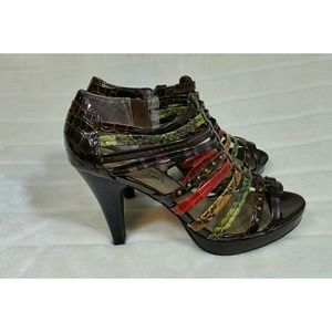 Steve Madden Multi Colored Heels